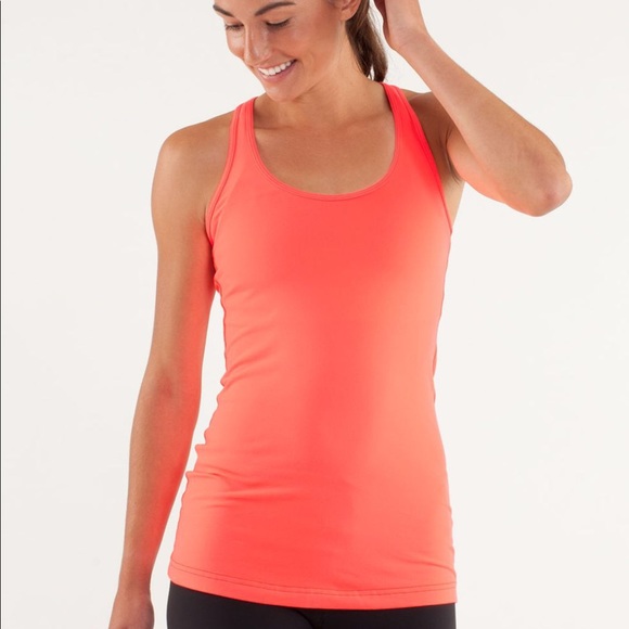 lululemon athletica Tops - Lululemon Bright Coral CRB